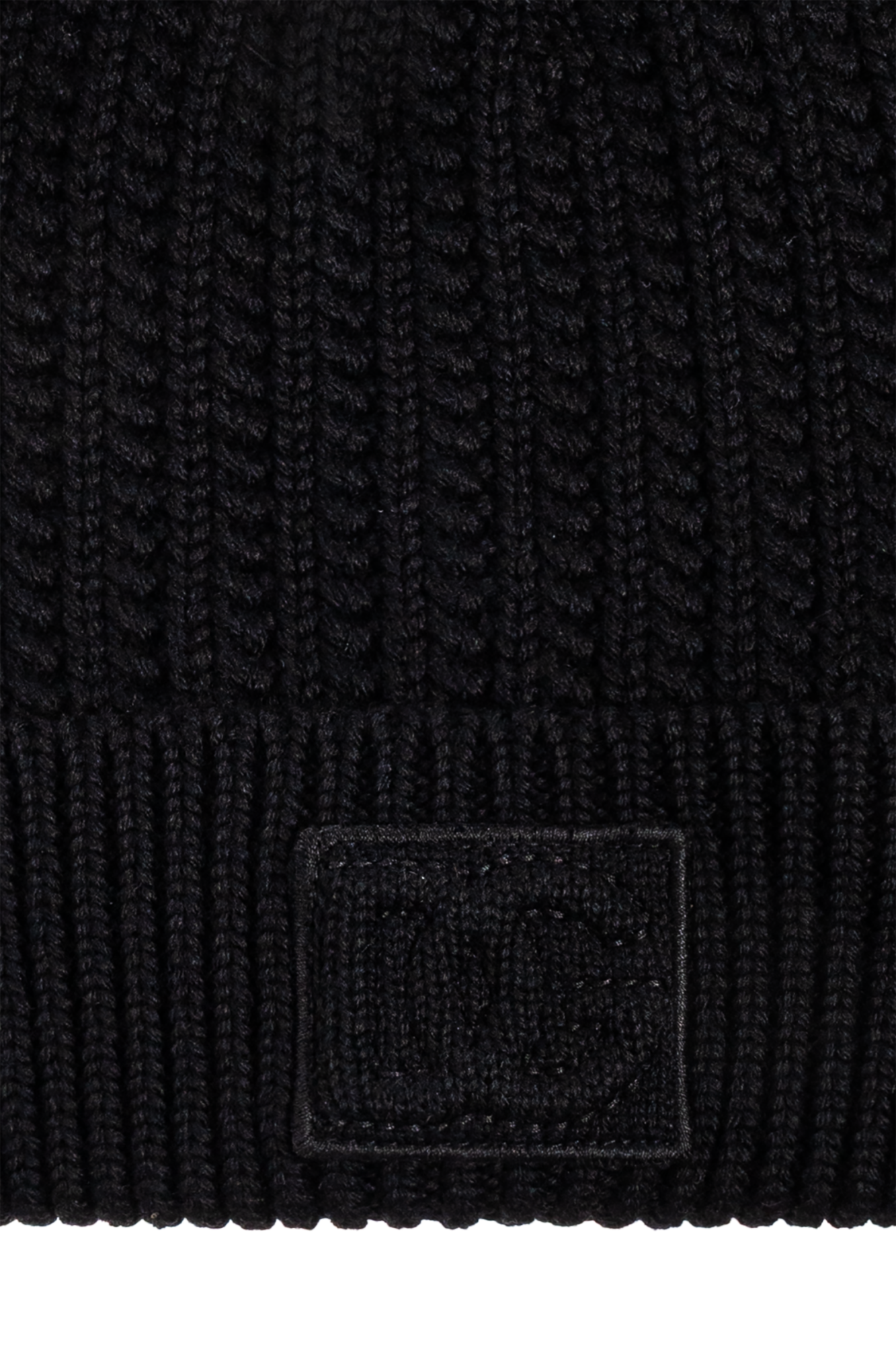 帽子 DOLCE&GABBANA beanie Cashmere and wool hat with branded tag in Grey for Men